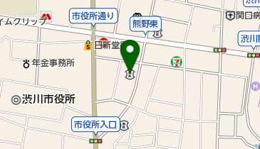 北群馬信用金庫本店の地図画像