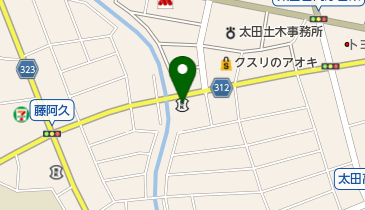 桐生信用金庫太田西支店の地図画像