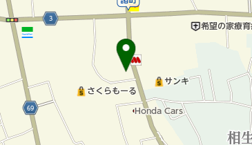 桐生信用金庫みどり支店の地図画像