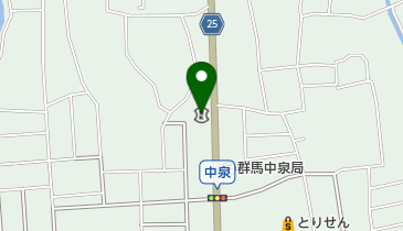 しののめ信用金庫中泉支店の地図画像