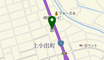 しののめ信用金庫小出支店の地図画像