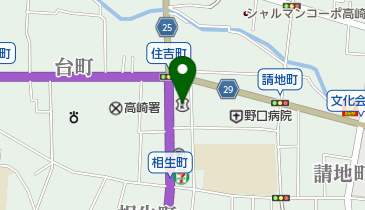 高崎信用金庫北支店の地図画像