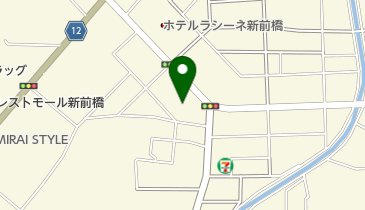 高崎信用金庫新前橋支店の地図画像