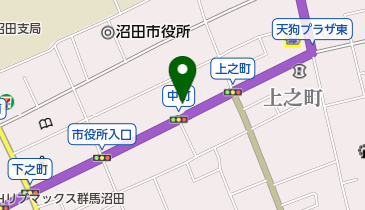 利根郡信用金庫中町支店の地図画像