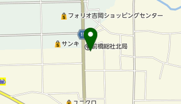 利根郡信用金庫前橋西支店の地図画像