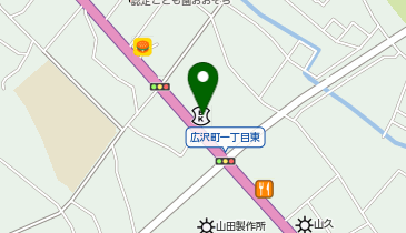 桐生信用金庫広沢支店の地図画像