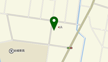 JA前橋市中央支所の地図画像