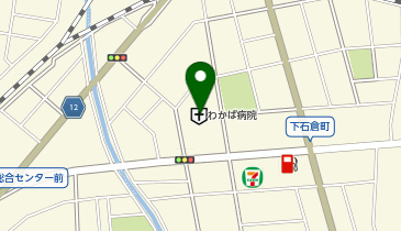 医療法人相生会わかば病院の地図画像