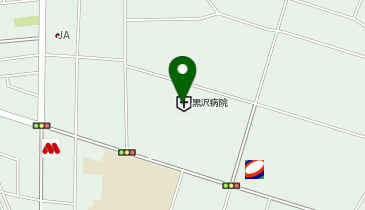 医療法人社団美心会黒沢病院の地図画像