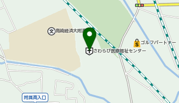 社会福祉法人榛桐会さわらび医療福祉センターの地図画像