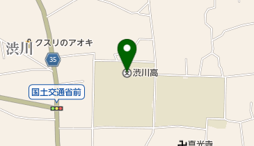 群馬県立渋川高校の地図画像