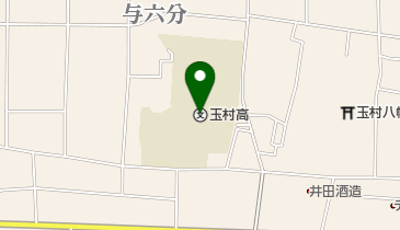 群馬県立玉村高校の地図画像