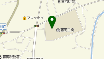 群馬県立藤岡工業高校の地図画像
