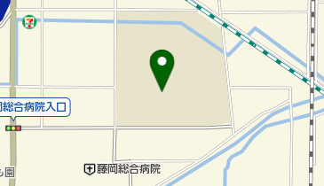 群馬県立藤岡中央高校の地図画像