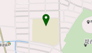 伊勢崎市立第三中学校の地図画像