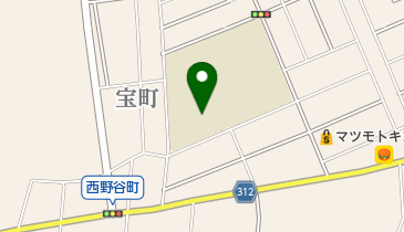 太田市立宝泉中学校の地図画像