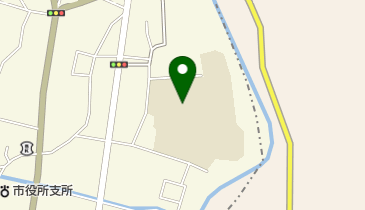 藤岡市立鬼石中学校の地図画像