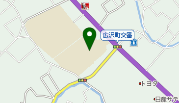 桐生市立広沢中学校の地図画像