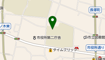 渋川市立渋川中学校の地図画像