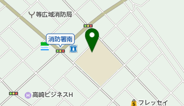高崎市立片岡中学校の地図画像