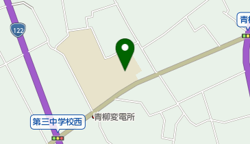 館林市立第三中学校の地図画像