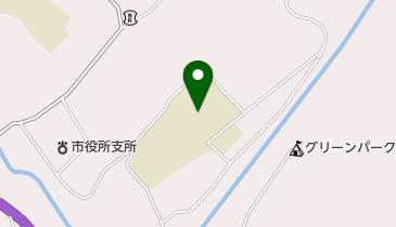 沼田市立利根中学校の地図画像