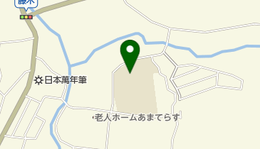 富岡市立北中学校の地図画像