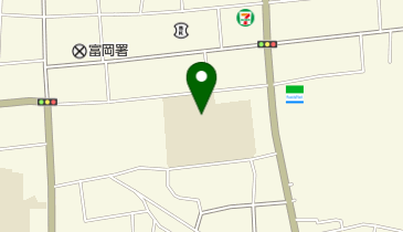 富岡市立富岡中学校の地図画像