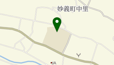 富岡市立妙義中学校の地図画像
