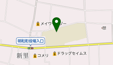 明和町立明和中学校の地図画像