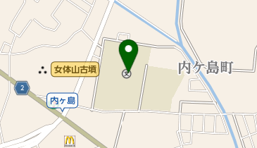 ぐんま国際アカデミー中等部の地図画像