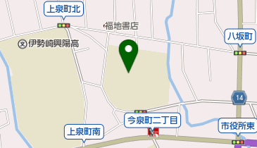 伊勢崎市立南小学校の地図画像