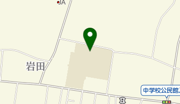 板倉町立西小学校の地図画像