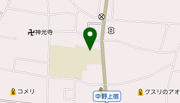 邑楽町立中野小学校の地図画像