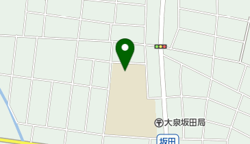 大泉町立西小学校の地図画像