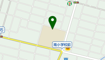 大泉町立南小学校の地図画像