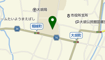 前橋市立大胡小学校の地図画像