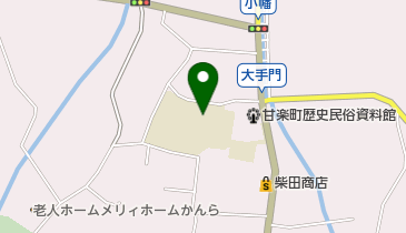 甘楽町立小幡小学校の地図画像
