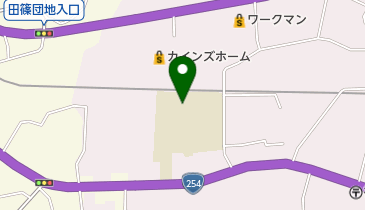 甘楽町立福島小学校の地図画像