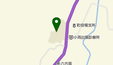 中之条町立六合小学校の地図画像