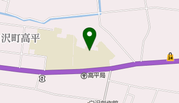 沼田市立白沢小学校の地図画像