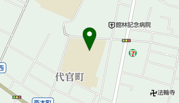 館林市立第一小学校の地図画像