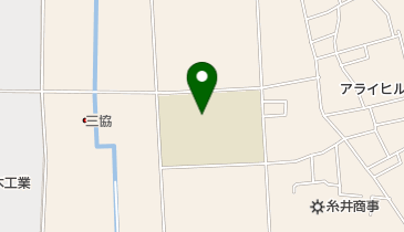 玉村町立芝根小学校の地図画像