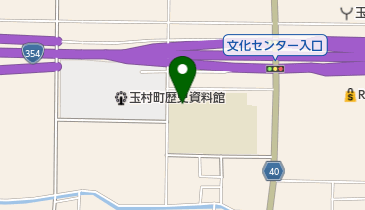 玉村町立中央小学校の地図画像