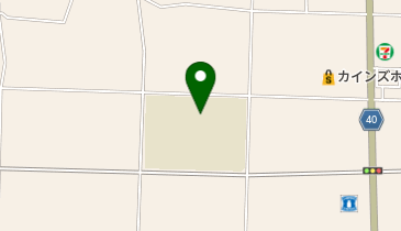 玉村町立南小学校の地図画像