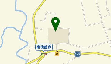 富岡市立額部小学校の地図画像