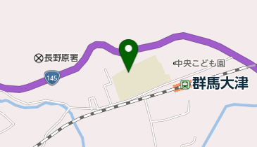 長野原町立中央小学校の地図画像