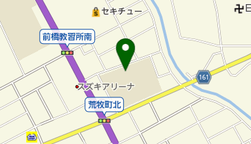 前橋市立桃川小学校の地図画像