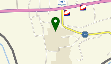 みどり市立あずま小中学校の地図画像