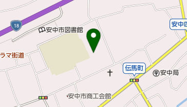 認定こども園安中二葉幼稚園の地図画像